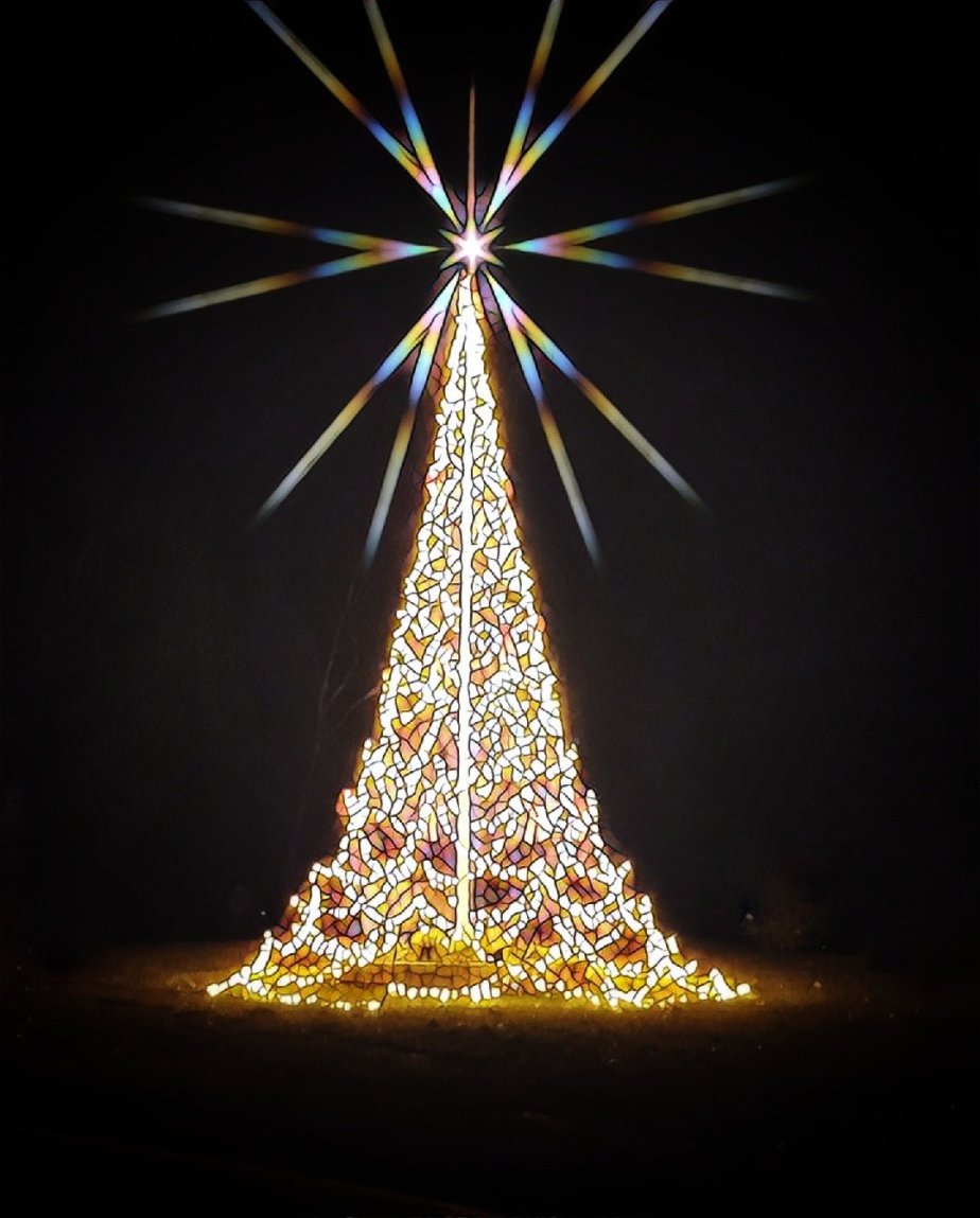 Christmas Tree at Three Rivers 