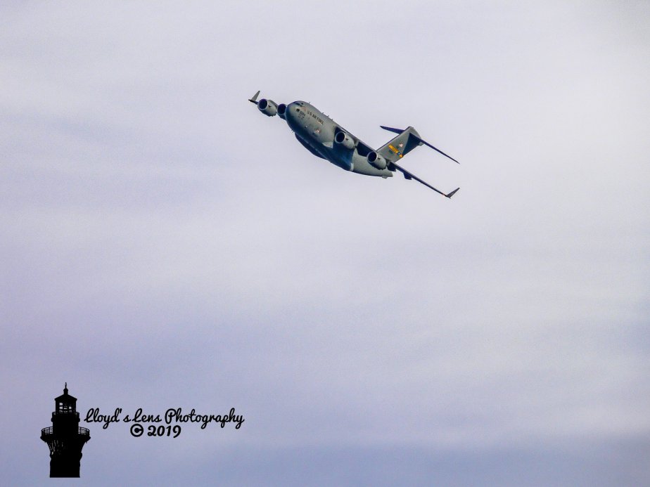 Encountering A C-17 Near The Mountain&nbsp;Top